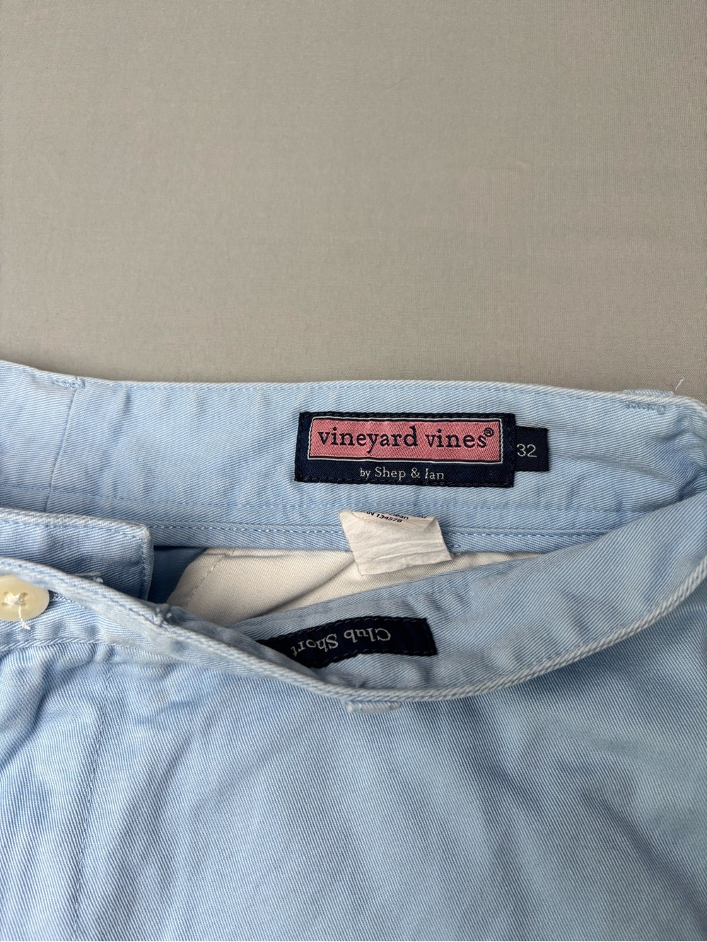 VIneyard Vines Men's 32 Light Blue Casual Chino Shorts - Picture 2 of 8